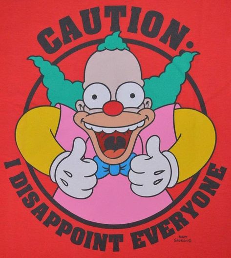 Krusty The Clown Wallpaper, Clown Wallpaper, Simpsons Gift, Krusty The Clown, Simpsons Drawings, Simpsons Characters, Old School Cartoons, Simpsons Art, The Simpson