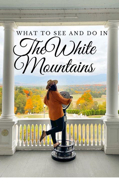 What to do and see in the White Mountains while staying at the Omni Mount Washington Resort. Hiking, food, and spa services. Omni Mount Washington Resort, Mount Washington Hotel, Mount Washington, New England Fall, Backpacking Tips, New England Travel, White Mountains, Spa Services, Relax Time