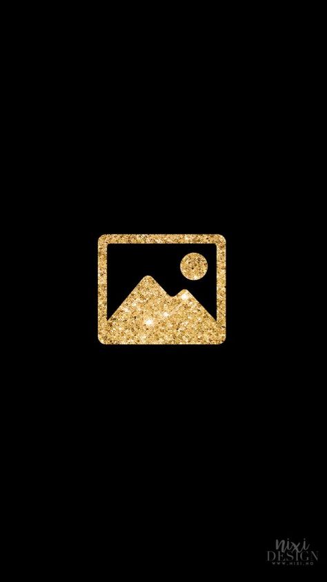 Glitter gold photos app icon Black And Gold Iphone Icons, Icon For Iphone, Photos App Icon, Gold Icons, Leopard Print Background, Gold App, Black And Gold Aesthetic, Iphone Logo, Gold Phone