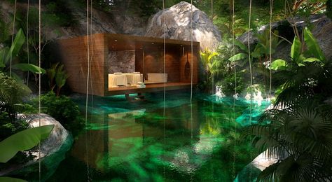 Chablé Resort to Open Stunning Underground Cenote Spa in Mexico's Yucatán Jungle (Exclusive) Mayan Architecture, Merida Yucatan Mexico, Best Spa, Yucatan Peninsula, Spa Offers, Santa Lucia, Hoi An, Spa Experience, Luxury Resort