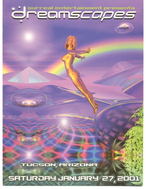 Institute for Y2K Aesthetics — More rave flyers found on Flickr 💙 (1997-2001) Western Wallpaper Iphone, Y2k Wallpaper, Futuristic Art, Retro Futurism, Computer Wallpaper, Pics Art, Design Graphique, Y2k Aesthetic, Graphic Design Posters