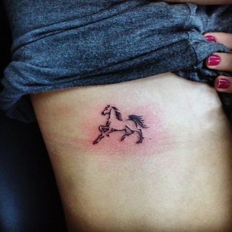 Lovely Astonishing Small Horse Tattoo - Small Horse Tattoos - Small Tattoos - MomCanvas Tiny Horse Tattoo, Horse Tattoo Ideas, Equine Tattoo, Small Horse Tattoo, Horse Tattoos, Horse Tattoo Design, Tiny Horses, Christian Sleeve Tattoo, Back Of Shoulder Tattoo