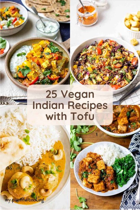 Here are 20 healthy and vegan Indian recipes using tofu! They are bold in flavor, delicious and super filling. Indian Tofu Recipes, Tofu Bowl Recipe, Indian Tofu, Indian Vegan Recipes, Recipes Using Tofu, Salad Indian, Tofu Bowl, Indian Vegan, Indian Dinner Recipes