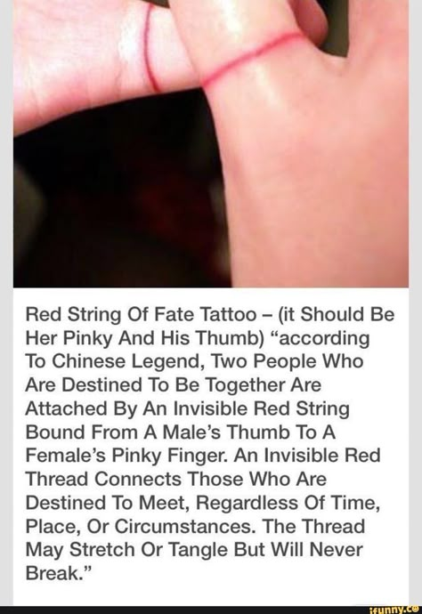 String Of Fate Tattoo, Red String Of Fate Tattoo, Fate Tattoo, Tatuaje Studio Ghibli, String Of Fate, Red String Of Fate, Cute Couple Tattoos, Tattoo Henna, Red Ink Tattoos