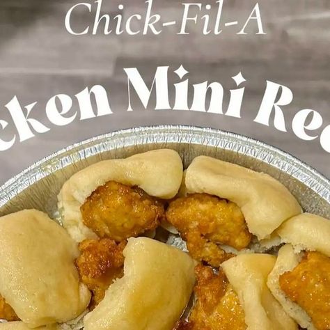 Recipes With Sister Schubert Rolls, Chick Fil A Chicken Minis Recipe, Just Bare Chicken Recipes, Chicken Minis Copycat, Chicken Minis Chick Fil A, Sister Schubert Rolls Recipe, Just Bare Chicken, Sister Schubert, Chick Fil A Recipe