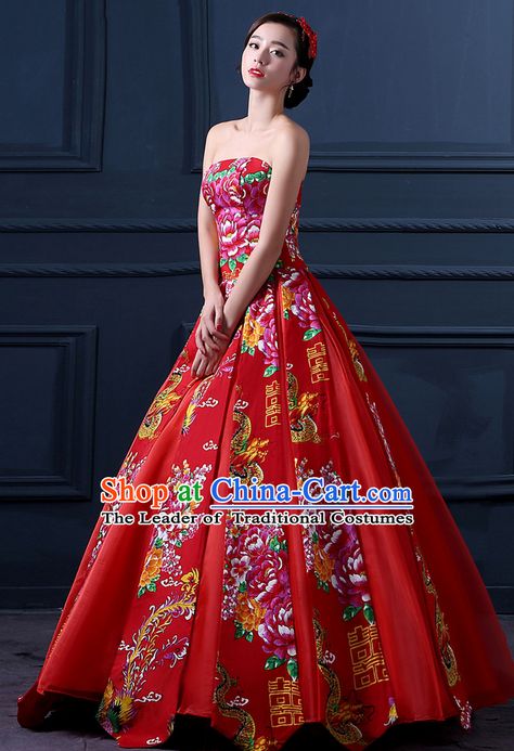 chinese style party dress