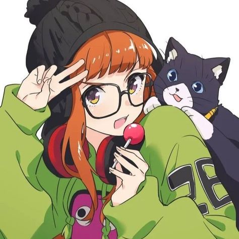 Futaba Icon, Persona 5 Futaba, Futaba Sakura, Persona 5, Red Hair, A Girl, Persona, Red, Hair