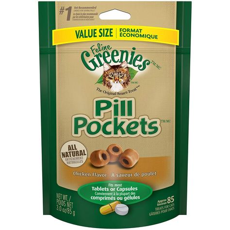 Greenies FELINE PILL POCKETS Cat Treats -- Do hope you like the image. (This is our affiliate link) #cattreats Dog Pill Pockets, Tuna Cat Treats, Soft Dog Treats, Pill Pockets, Dog Vitamins, Dog Medicine, Pocket Cat, Pocket Dog, Peanut Butter Dog Treats