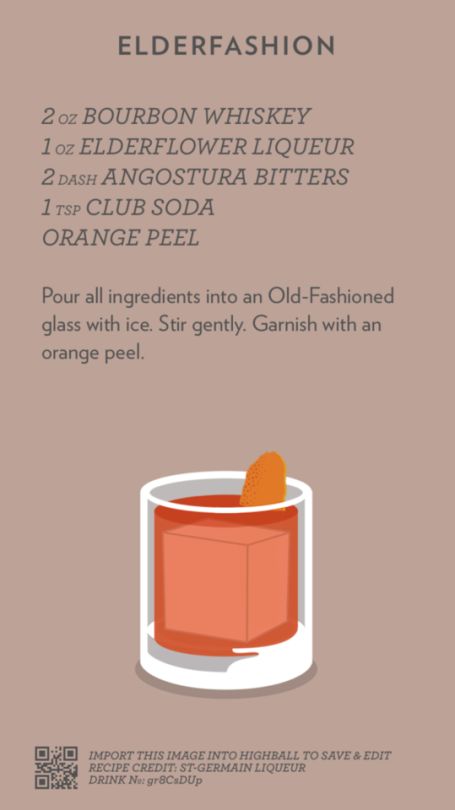 Elderfashion Cocktail, Bourbon Drinks, Cocktails To Try, Bourbon Cocktails, Drink Drank Drunk, Boozy Drinks, A Real Man, Fancy Drinks, Cocktail Drinks Recipes