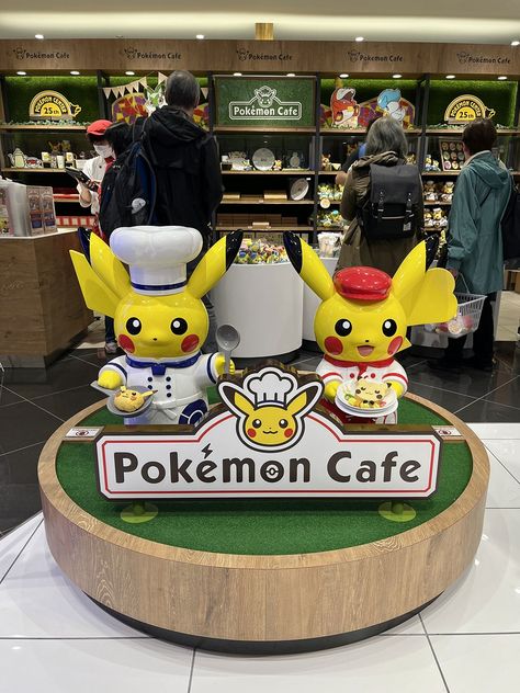 Visiting The Pokemon Cafe In Osaka, Japan - Super Cute Kawaii!! Pokemon Japan, Osaka Food, Cafe Japan, Korean Characters, Candy Kit, Cute Decor, Kawaii Food, Osaka Japan, Kawaii Shop