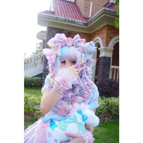 Harajuku Decora, Fairy Kei Fashion, Estilo Harajuku, Fashion Anime, Tokyo Street Fashion, Harajuku Girls, Pastel Goth Fashion, Kawaii Cosplay, Pretty Fashion