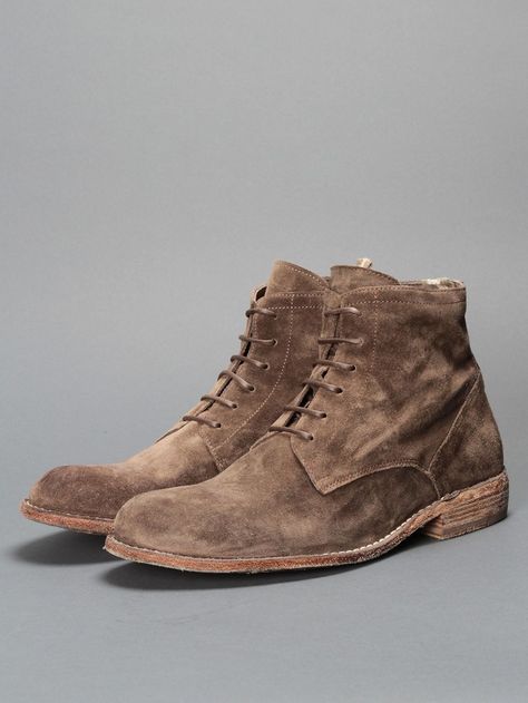 OFFICINE CREATIVE Androgynous Men, Officine Creative, Saxony, Draped Fabric, Shoe Obsession, Yohji Yamamoto, Wedge Boot, Men's Style, Men's Fashion