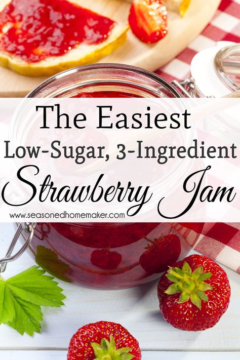 Do you love Homemade Organic Strawberry Jam? This is the easiest way to make fresh, organic Strawberry Jam. This recipe is for a single batch of Strawberry Jam that can be made in 15 minutes. It only uses 3-ingredients and is pectin-free. Best of all, this recipe works for other fruits, as well. Aip Foods, Easy Strawberry Jam, Make Jam, Strawberry Jam Recipe, Jam Recipes Homemade, Weight Maintenance, Jam And Jelly, How To Make Jam, Jelly Recipes