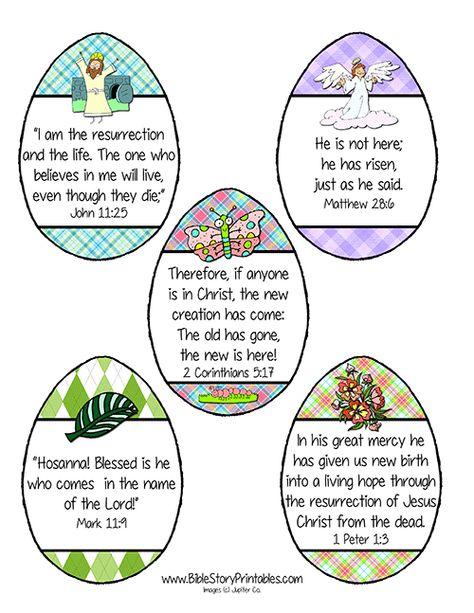 Easter Bible Verse Cards for Kids - Bible Story Printables Easter Speeches, Easter Verses, Bible Verse Printables, Easter Poems, Easter Scriptures, Easter Bible Verses, Verses For Kids, Easter Lessons, Easter Sunday School