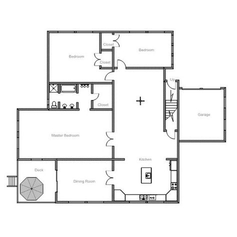 Floor Plans Template Beautiful Ready to Use Sample Floor Plan Drawings & Templates • Easy Simple Floor Plan With Dimensions, Blue Print Design House Plans, Blue Print Architecture, Floorplan Drawing, Home Plan Drawing, Floor Plan App, Draw Floor, Master Suite Floor Plan, Restaurant Floor Plan