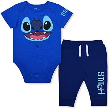 Lilo And Stitch Movie, Newborn Boy Clothes, Cute Stitch, Short Sleeve Romper, Disney Lilo, Baby Outfits Newborn, Newborn Boy, Short Sleeve Bodysuit