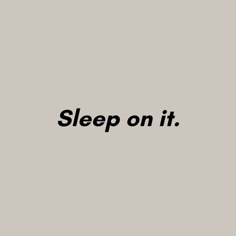 "Have you ever been told to "stay awake on a problem?" Instead you are instructed to "sleep on it."   Interestingly, this phrase exists in most languages, indicating that the problem-solving benefit of dream sleep is universal, common across the globe."  Thankfully, now we have the science to support what we've have known all along. Sleeping, specifically REM sleep, is the brain's way of processing the emotions and problems of the day.    Quoted from the book, Why We Sleep by Matthew Walker⁠ Pyjama Quotes, Good Sleep Quotes, Going To Sleep Aesthetic, Sleep Time Aesthetic, Time To Sleep Quotes, Dream Aesthetic Sleep, Good Sleep Aesthetic, Sleep Time Quotes, Sleep Sayings