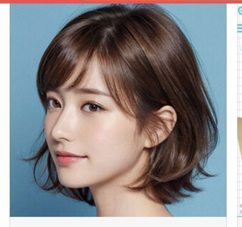 Asian Beauty With Short Hair, Japanese Short Hair Round Face, Short Hair Japanese Style, Short Hairstyles Asian, Asian Hair Bob, Pretty Hair Cuts, Japanese Short Hair, Girls Short Haircuts, Asian Short Hair