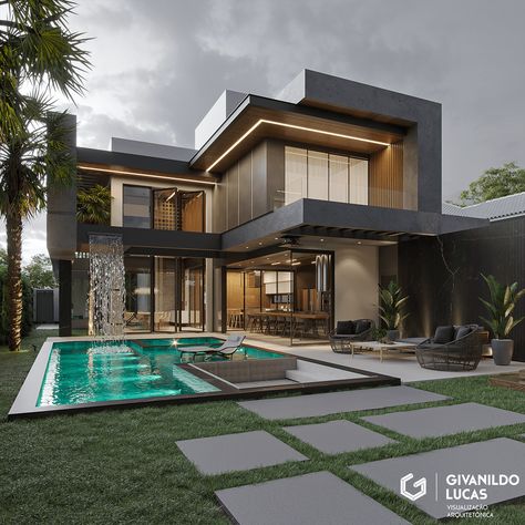 Small House Design Philippines, Villa Exterior Design, Modern Bungalow House Design, Flat Roof House, House Outer Design, Luxury Beach House, Modern Villa Design, Latest House Designs, Modern Bungalow House