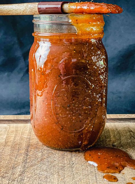 Bourbon Teriyaki Sauce, Apple Bourbon Bbq Sauce, Canning Bbq Sauce Recipes, Apple Butter Bbq Sauce Recipe, Apple Bbq Sauce Recipe, Apple Bbq Sauce, Whiskey Bbq Sauce, Make Bbq Sauce, Apple Whiskey