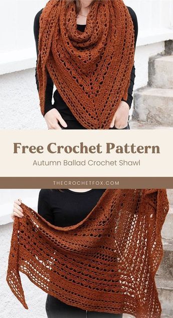 Crochet Fall Patterns Free Scarves & Shawls, Crochet Patterns Free Shaw, Lace Crochet Shawl Pattern, Shaw Patterns Crochet, Crochet Shawl Lace, Lace Crochet Projects, Crochet Shawl Scarf Pattern Free, Crochet Boho Shawl Pattern Free, Fall Shawl Crochet Patterns