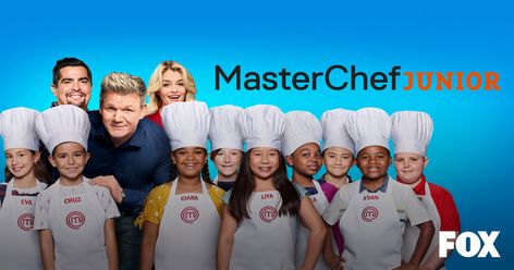 Watch MasterChef Junior Streaming Online | Hulu (Free Trial) Masterchef Usa, Hulu Tv Shows, Tilly Ramsay, Family Tv Series, Masterchef Junior, Junior Chef, Popular Tv Shows, Team Challenges, Family Tv