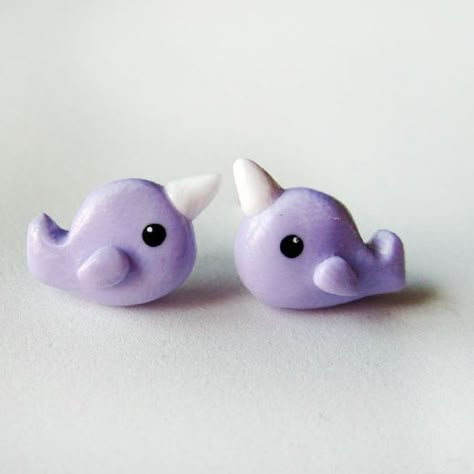 Fake Candy, Sculpey Clay, Polymer Clay Jewelry Diy, Polymer Crafts, Cute Polymer Clay, Polymer Clay Miniatures, Cute Pastel, Pink Purple Blue, Clay Animals