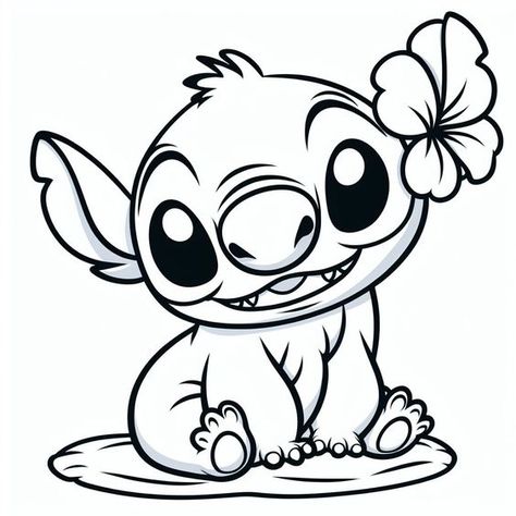 Stitch kleurplaat schattig | Kleurplaten Kind Coloring pages for kids #coloringpagesforkids Coloring page for kids #coloringpageforkids Kids coloring page #kidscoloringpage 5.348 Coloring Page Spiderman, Coloring Pages With Color Guide, Stitch Colouring Pages, Colouring Pages Easy, Stitch Black And White, Disney Adult Coloring Books, Vowel Chart, Lilo And Stitch Tattoo, Stitch Coloring