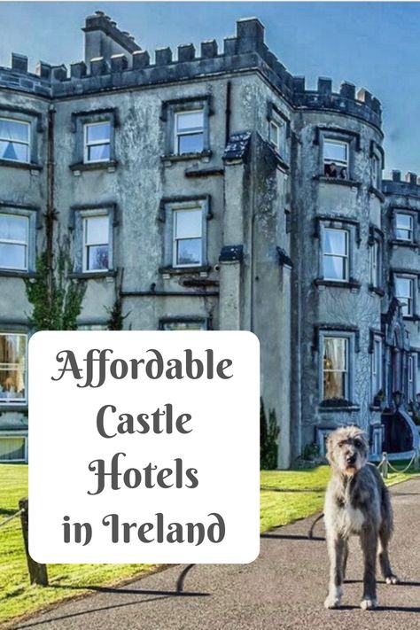 Want to sleep in a Castle Hotel in Ireland? You can without breaking the bank at these stunning Irish castle hotels! Sabbatical Ideas, Irish Aesthetic, Waterford Castle, Lough Eske Castle, Castle Hotels In Ireland, Backpacking Ireland, Ireland Hotels, Magical Castle, Ireland Road Trip