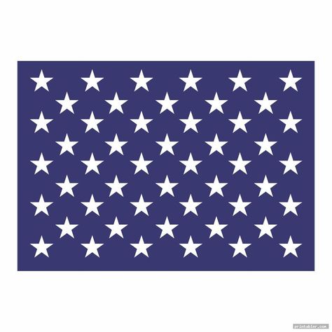 american flag stars stencil printable image free - gridgit.com Flag Patterns Free Printable, American Flag Artwork, Stars Stencil, Cool American Flag, Rag Flag, Stencils Printables Templates, Infant Art, Flag Artwork, Pallet Flag