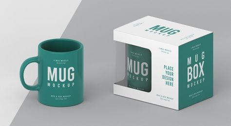 Mug Box Packaging Design, Mug Box Packaging, Mug Packaging Ideas, Mug Packaging, Cup Packaging, Chef Dishes, Healthy Restaurant Food, Restaurant Web, Mug Box