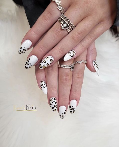 Snow Leopard Print Nails, Snow Leopard Nails, White Leopard Nails, Leopard Print Nails, Print Nails, Leopard Nails, White Leopard, Snow Leopard, Nails Art