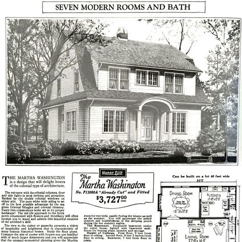 Sears kit house - Martha Washington Sears And Roebuck House, Sears House Plans, Sears House, Sears Homes, Sears Kit Homes, Cucumber Trellis Diy, Colonial Door, House Kits, 1920s House