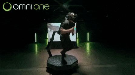 The virtuix omni VR Virtuix Omni, Haha Gif, Vr Gaming, Valve Index Vr, Celebrity Names, Daily Dose, Gaming, Gif, Entertainment