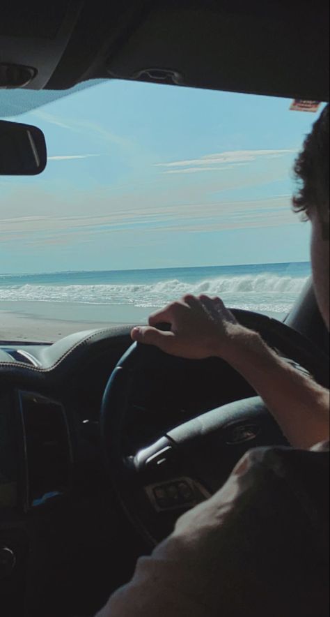 Driving To The Beach Aesthetic, Driving Down The Coast Aesthetic, Driving On The Beach, Boy Driving Aesthetic, 4wd Aesthetic, Camping Swag, Vision Board Pics, Vision 2024, Australia Beach