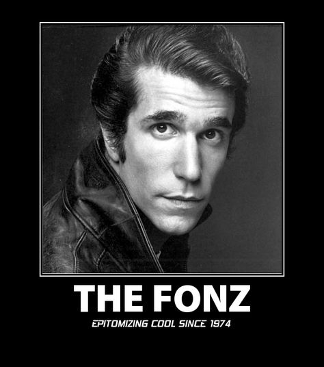 Arthur J. Fonzarelli Happy Days Tv Show, Fonzie Happy Days, Henry Winkler, The Fonz, Heavenly Creatures, 90s Tv Shows, 1970s Tv Shows, Richard Dean Anderson, Happy Day Quotes