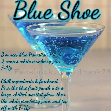 Blue shoe Blue Mocktails Non Alcoholic Recipes, Blue Drinks Non Alcoholic, Blue Mocktails Non Alcoholic, Salon Drinks, Fancy Drinks Nonalcoholic, Blue Mocktail Recipe, Kids Cocktails, Cocktail Original, Virgin Drinks