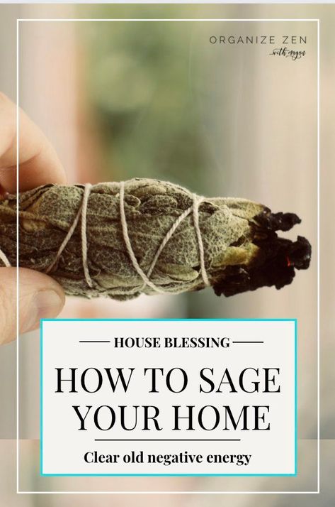 Not just for hippies and witch doctors, blessing your home with a smudging is a powerful ritual to bring in positive energy to your new home. Here is a simple and easy, step by step guide that explains how to perform a home blessing and energy clearing in your house with a sage ceremony #moving #goodvibes #positiveenergy #blessing #newhome #amazonaffiliate New House Blessing Ritual, Sage My House, Sage New Home, Sage The House, Sage A New Home, How To Bless Your Home, Spells For New Home, House Cleanse With Sage, Blessing Your Home