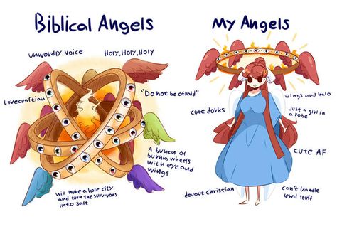 Biblically Accurate Angels, Accurate Angels, Angel Meme, Biblically Accurate, Angel Drawing, Bible Images, Biblical Art, Demon Art, Little Angel