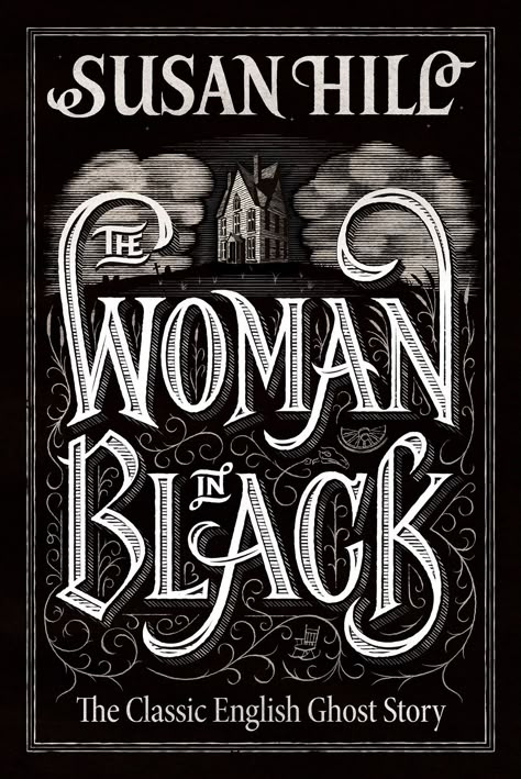 Black Book Cover, The Woman In Black, Horror Book Covers, Gothic Books, Victorian Books, Woman In Black, 얼굴 그리기, Book Cover Illustration, Horror Novel