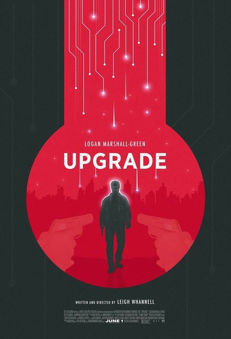 Upgrade Movie Poster #Upgrade Fantastic Movie posters #SciFimovies posters #Horrormovies posters #Actionmovies posters #Dramamovies posters #Fantasymovies posters #Animationmovies Posters Upgrade Movie, Logan Marshall Green, Film Horror, 2018 Movies, Christopher Robin, Hollywood Movies, In The Hospital, Fantasy Movies, Ex Machina