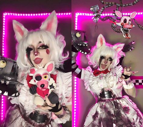 Mangle Cosplay, Fnaf Costume, Fnaf Cosplay, Cosplay Cute, Animatronic Fnaf, Fnaf Movie, Fnaf Comics, Cosplay Diy, Cosplay Tips