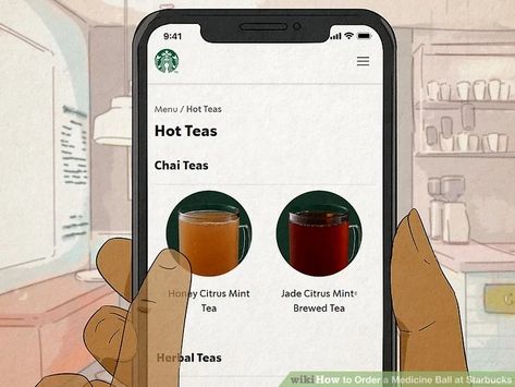 Medicine Ball Starbucks, Starbucks Medicine Ball Recipe, Starbucks Medicine Ball, Secret Menu Items, Copycat Starbucks Recipes, How To Order Starbucks, Starbucks Copycat, Honey Tea, At Starbucks