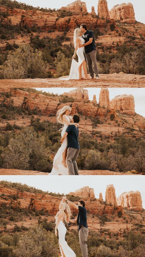 Engagement Photos Grand Canyon, Sedona Arizona Engagement Photos, Red Rock Canyon Engagement Photos, Red Rocks Engagement Photos Colorado, Valley Of Fire Engagement Photos, Sedona Couples Photoshoot, Red Rock Couples Photoshoot, Sedona Couples Photography, Canyon Engagement Photos