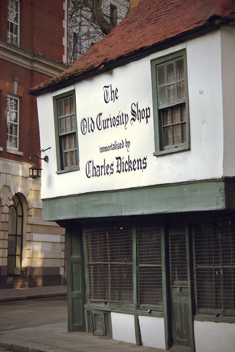 The Old Curiosity Shop | by Kotomi_ The Old Curiosity Shop Charles Dickens, Ann Radcliffe, Holborn London, The Old Curiosity Shop, London School, Westminster London, London History, Tube Station, Curiosity Shop