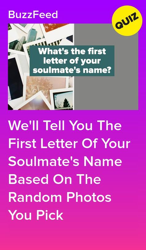 Pick Some Random Pictures And We'll Tell You The First Letter Of Your Soulmate's Name #quiz #quizzes #buzzfeed #triviaquestionsandanswers #quizzesbuzzfeed #trivia #quizzesforfun #funquiz #compatibilitytest #compatibility Name Compatibility Test On Paper, Soulmate Letters, Name Compatibility Test, Soulmates Quiz, Soulmate Quizzes, Love Compatibility Test, Buzzfeed Quiz Funny, Buzzfeed Quizzes Love, Bts Quiz