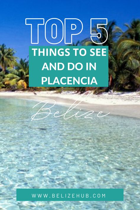 Palencia Belize, Belize Placencia, Placencia Belize, Belize Beach, Maybe Someday, 5 Things, Vacation Destinations, Belize, Travel Ideas