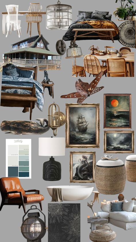 Moody coastal decor Moody Coastal, Coastal Decor, Home Decor, Home Décor