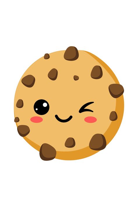 Stack Of Cookies Drawing, Cookies Cartoon Logo, Cookie Cute Drawing, Kawaii Cookie Drawing, Cookie Art Drawing, Cute Cookie Drawing, Cookie Doodle, Cookie Cartoon, Cookie Drawing