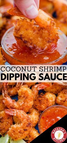 Coconut Shrimp Dipping Sauce, Seafood Snacks, Shrimp Sauce Recipes, Coconut Shrimp Sauce, Shrimp Dipping Sauce, Coconut Shrimp Recipes, Shrimp Dip, Breaded Shrimp, Dip Sauce